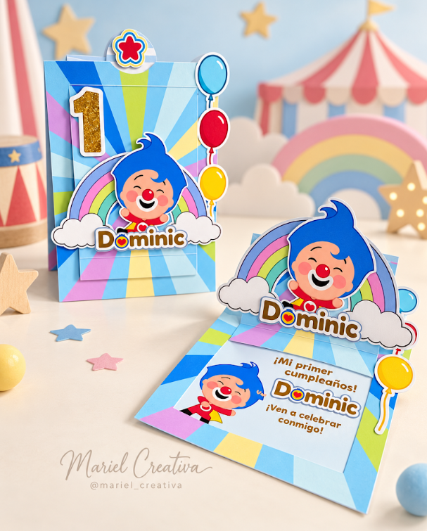 Invitación infantil personalizada