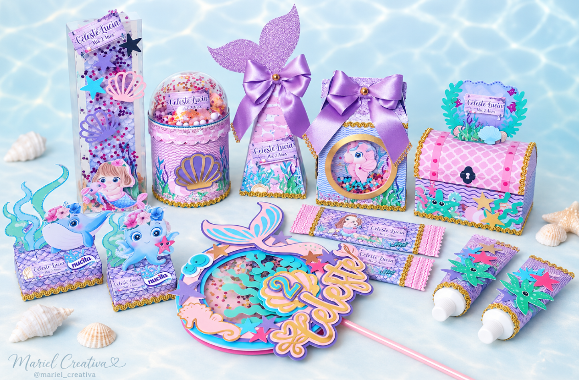 Colección completa de cajas y detalles